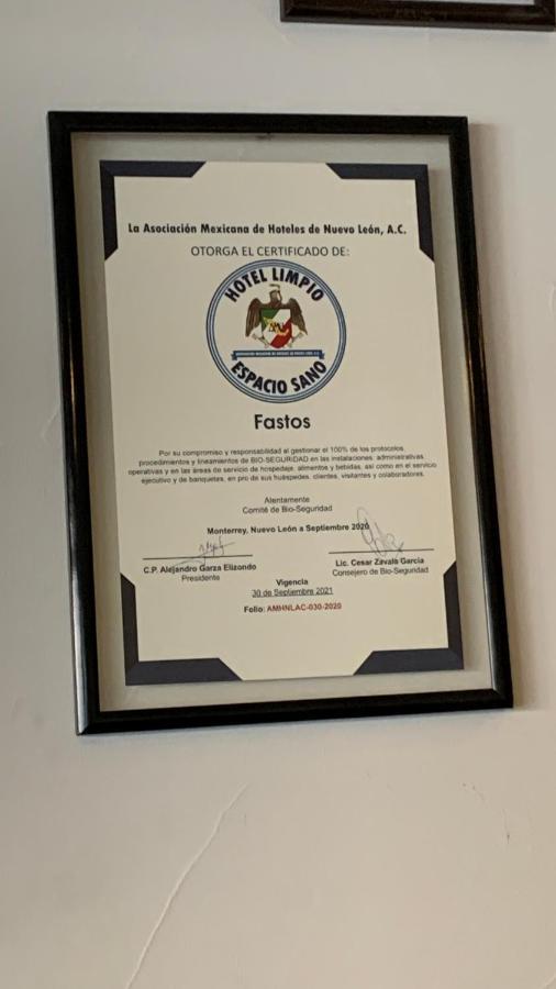 Fastos Hotel Monterrey Zewnętrze zdjęcie